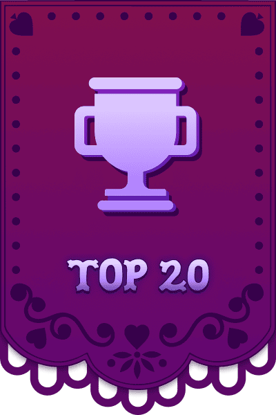 Platz unter den TOP 20 in einem Turnier