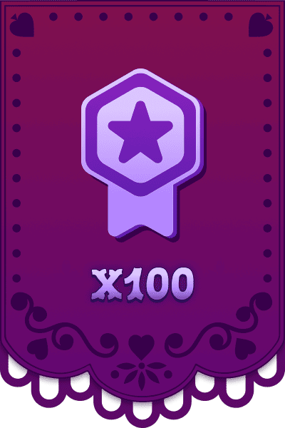 Gewinne mit 100-fachem Multiplikator