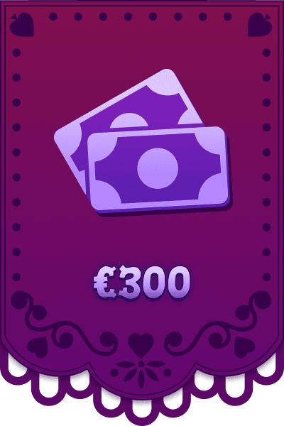 Mache eine Einzahlung von 300 €